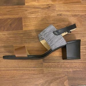 Straped Low Profile Heels